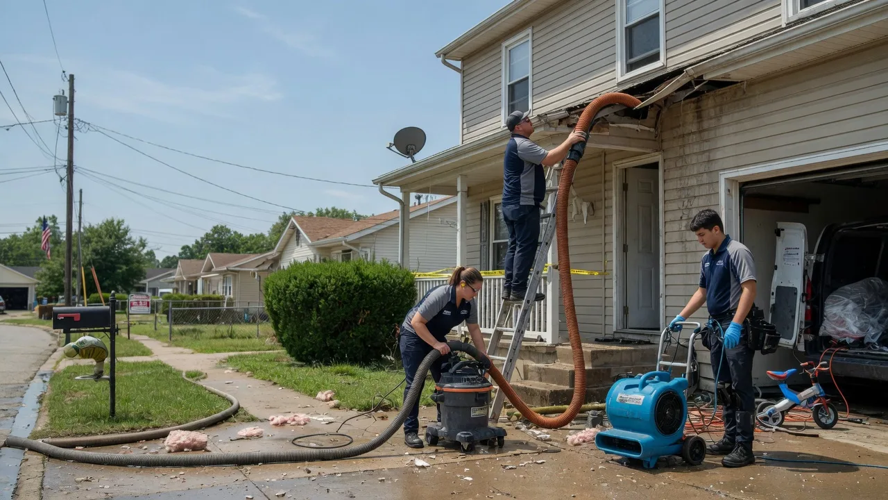 Water Damage Restoration in Eau Claire, PA near me